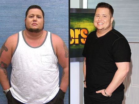 Chaz Bono's before and after picture.